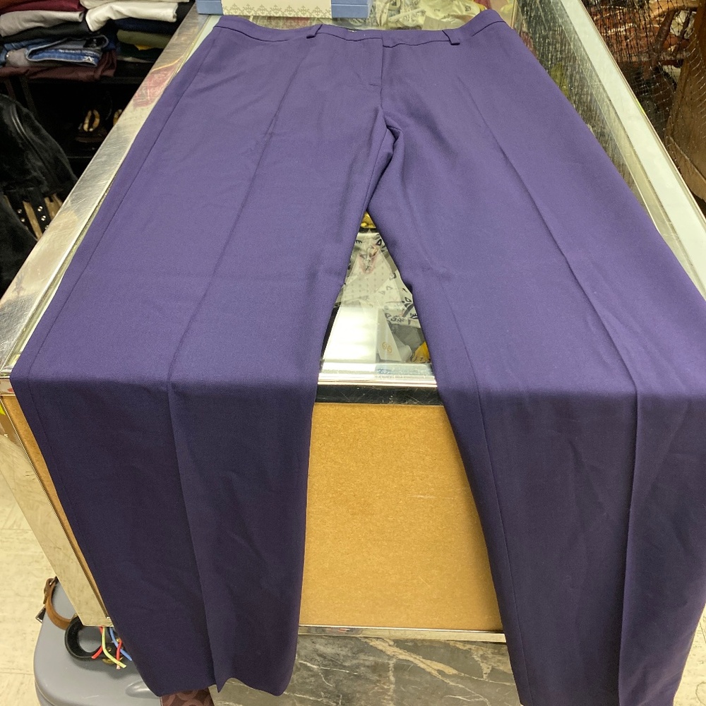 Piazza Sempione Purple Eleonore Pants (42)